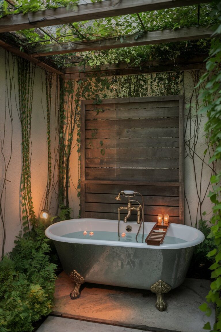 15 Outdoor Bathroom Design Ideas for a Natural and Private Retreat - My ...