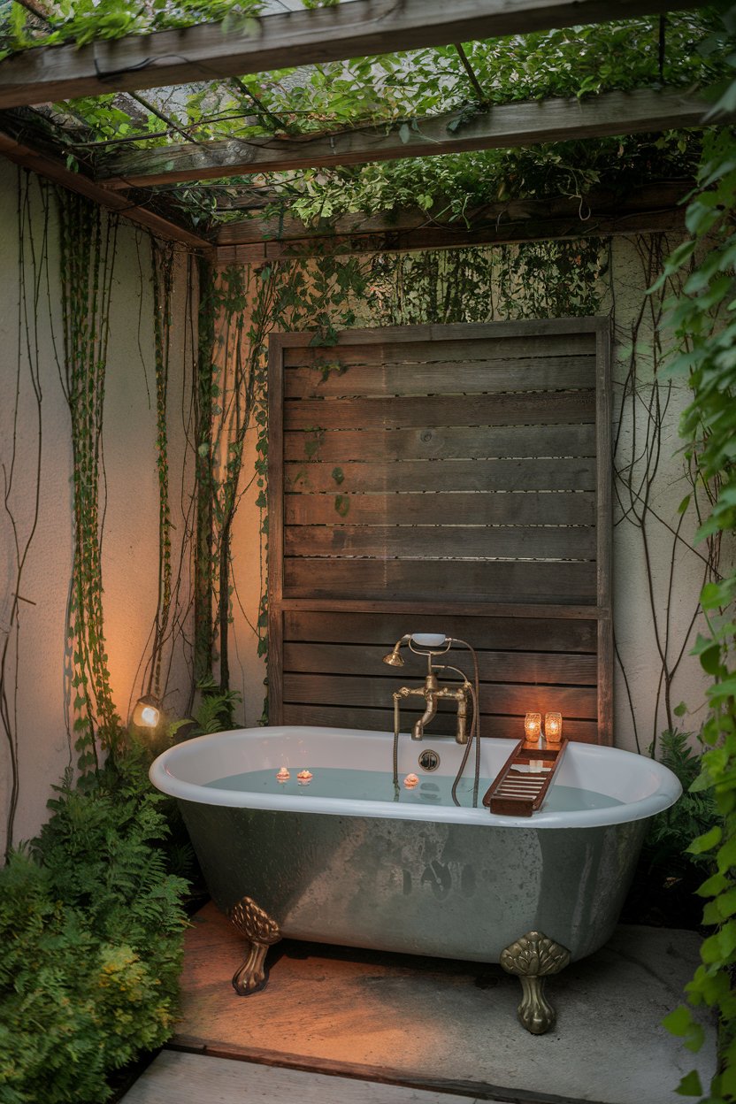 15 Outdoor Bathroom Design Ideas for a Natural and Private Retreat - My ...