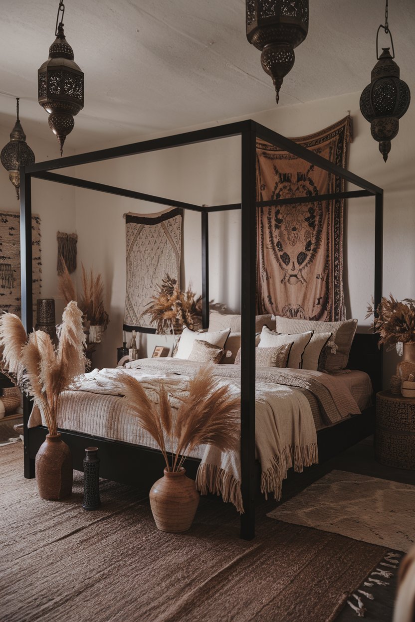 Dark Boho Home Decor