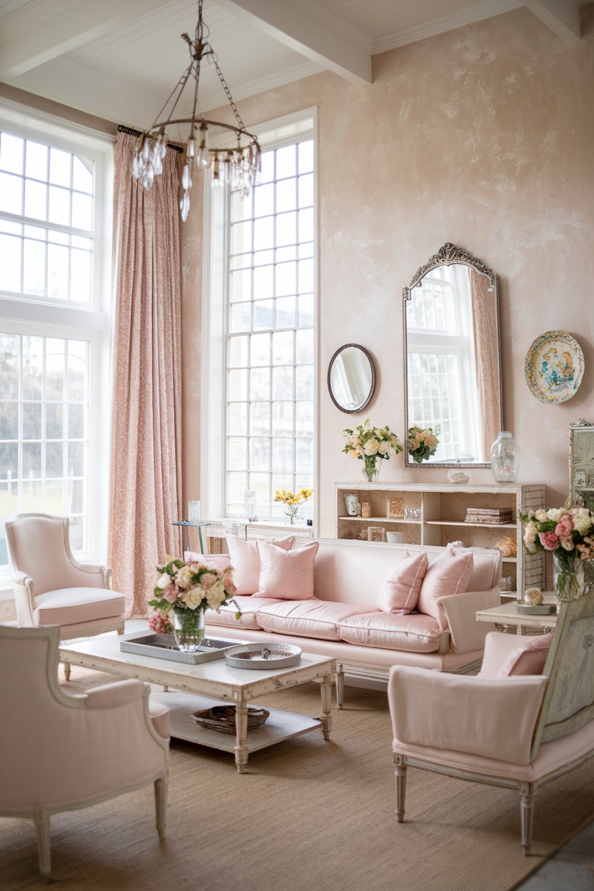15 Feminine Living Room Decor Ideas: Elegant, Cozy, and Timeless ...