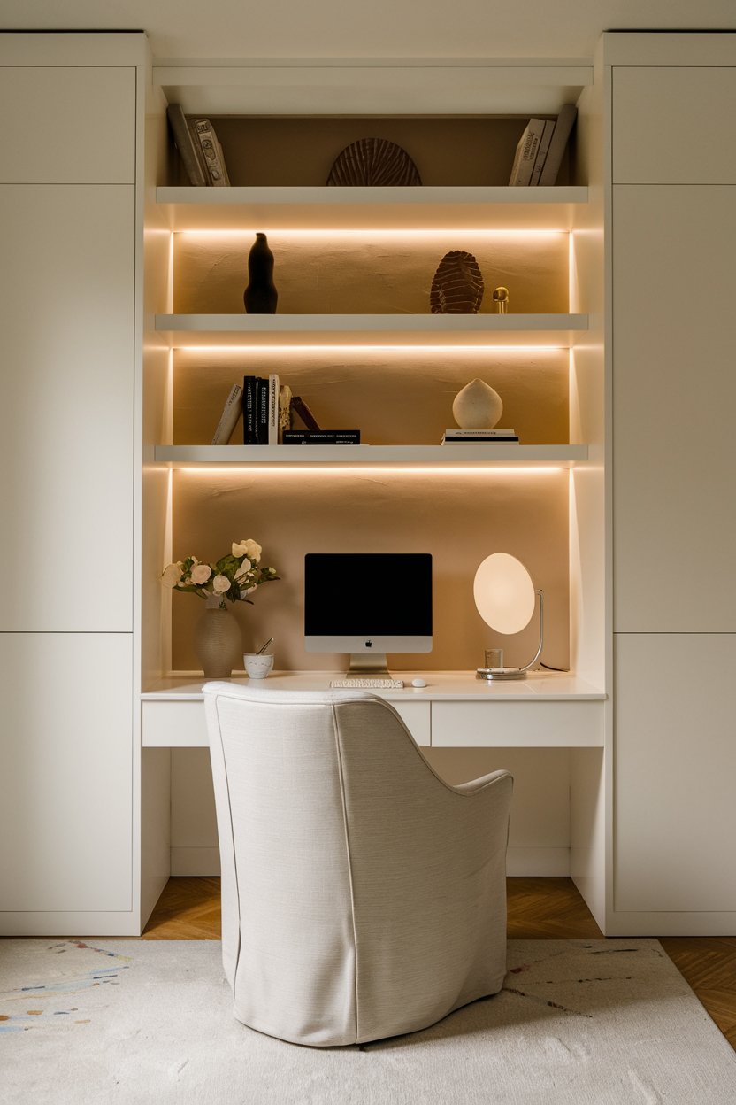 Warm And Inviting Home Office Decor Ideas photo